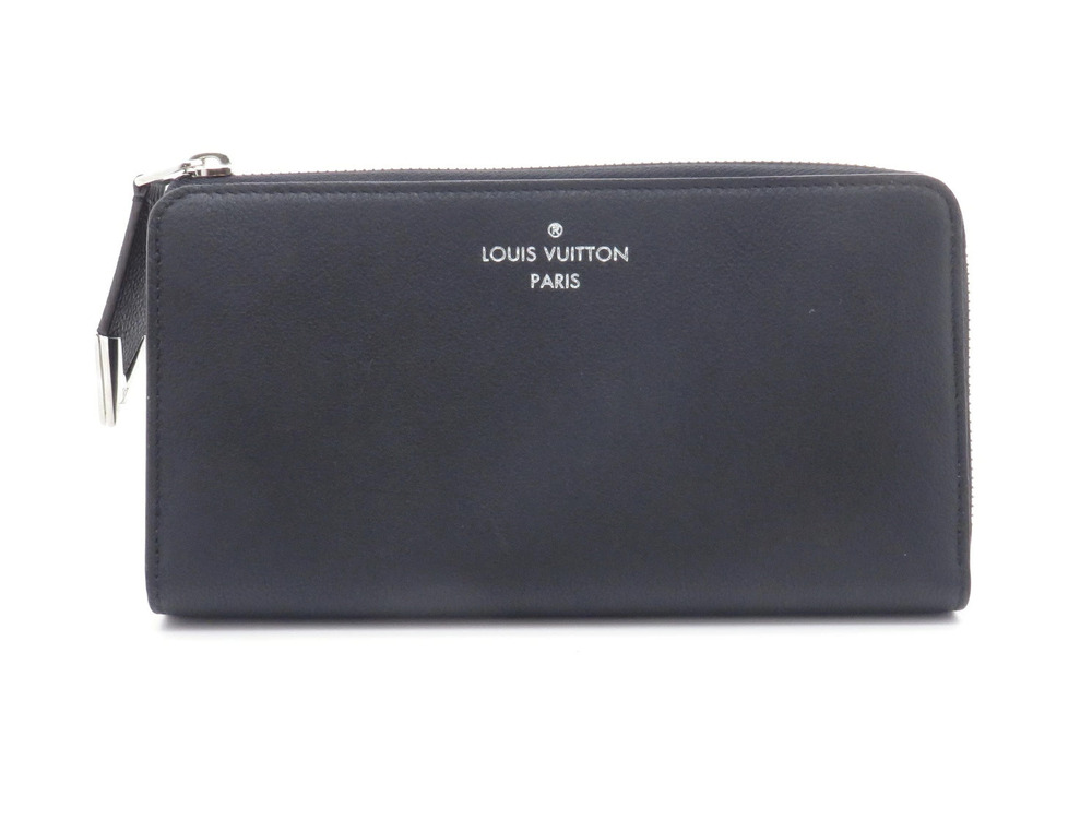 LOUIS VUITTON Portefeuille Comet My Lockme Taurillon Noir Black